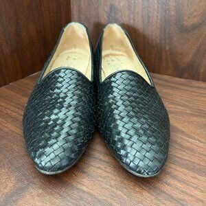Joel Parker woven leather loafers size 11.5